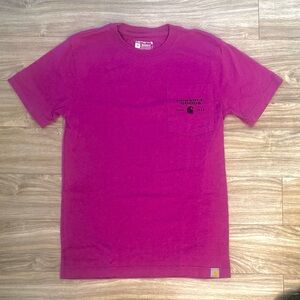 Carhartt Men's Purple Pocket Tee